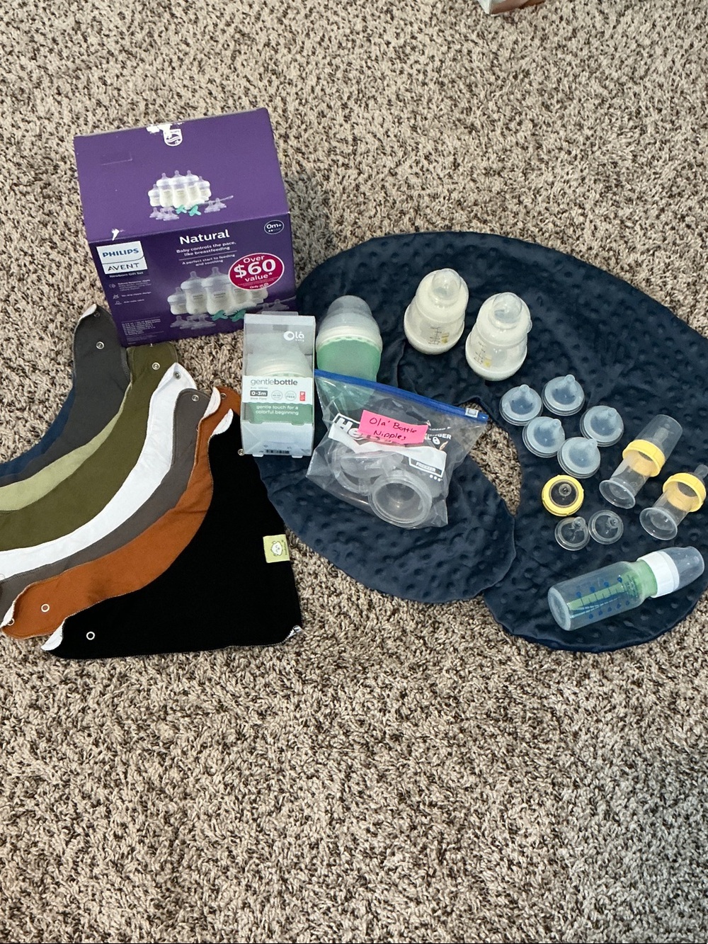 Baby Ultimate Feeding Bundle bottles, bibs and more!